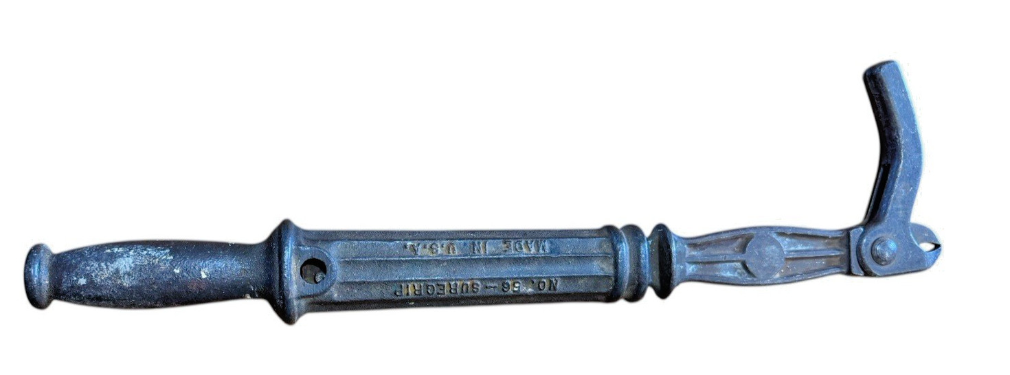 Antique SureGrip No 36 Cast Iron Tool Made in USA