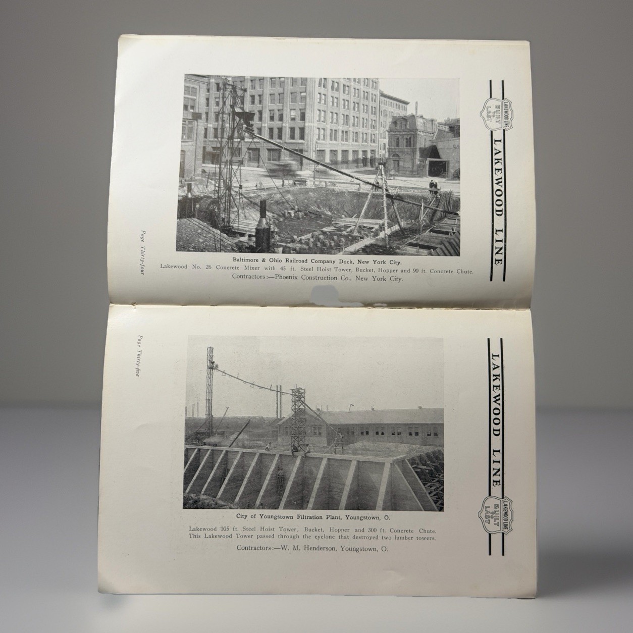 Antique Lakewood Installations No 14 Contractors Equipment Catalog Cleveland