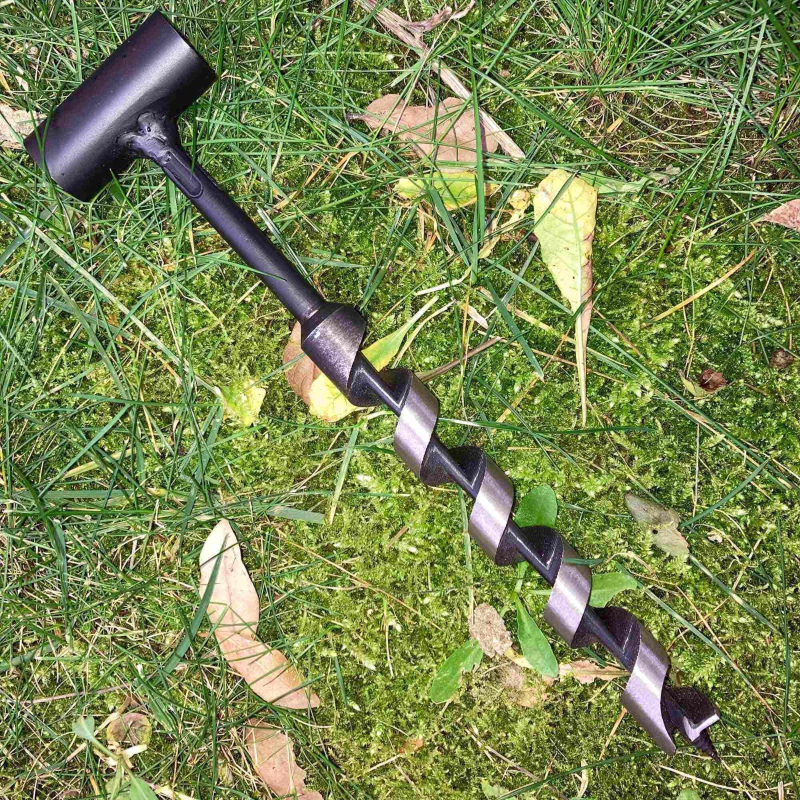 Scotch Hand Auger Wood Drill-Scotch Eye Survival Tools (0.86″ Drilling Diameter)