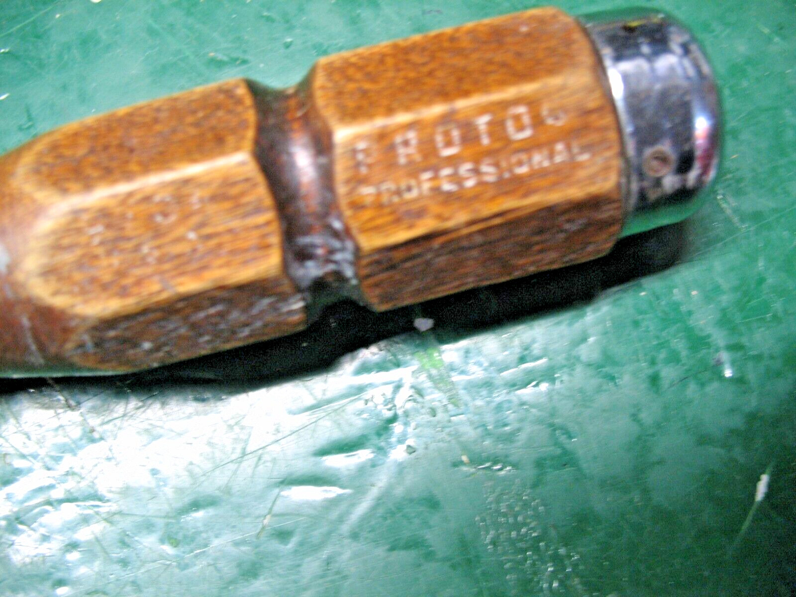 PROTO PROFESSIONAL No. 9700 A SET 6 STRAIGHT SLOT SQUARE SHANK SCREWDRIVERS CASE