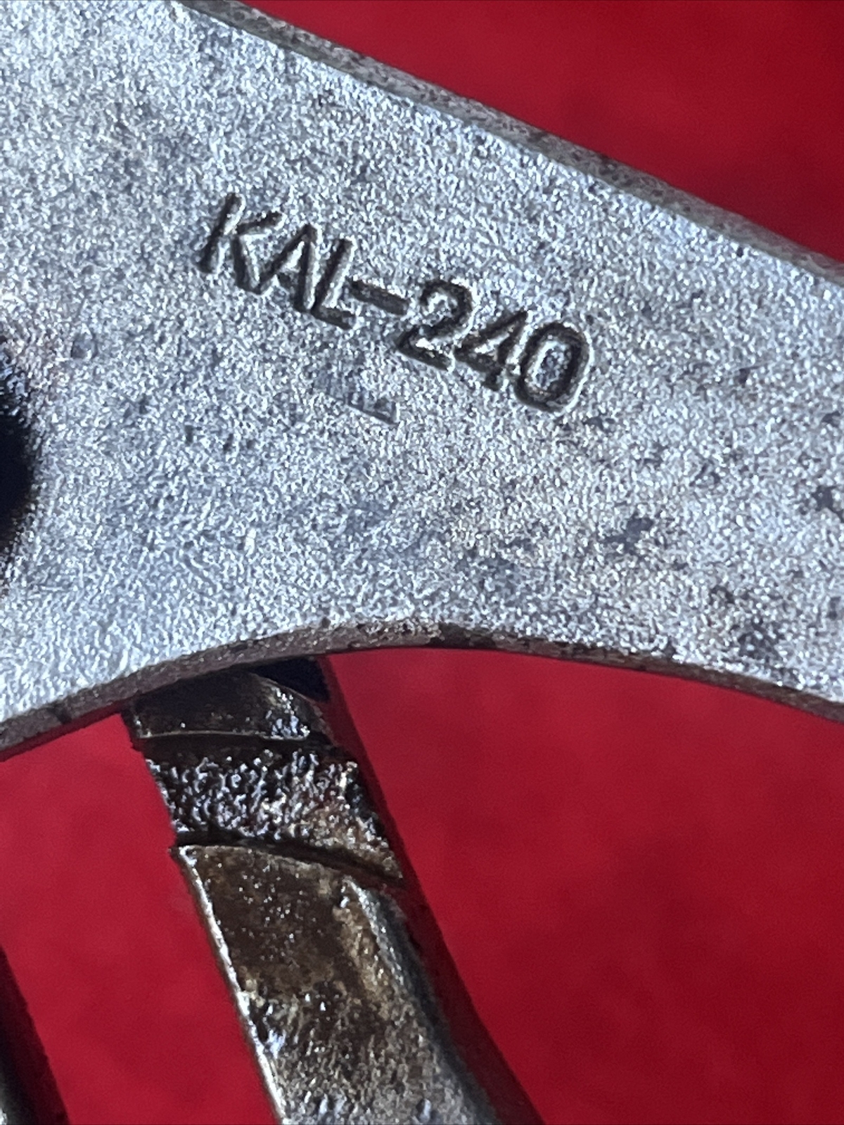 VINTAGE KAL-240 JAPAN ADJUSTABLE SLIP JOINT PLIERS (t68)