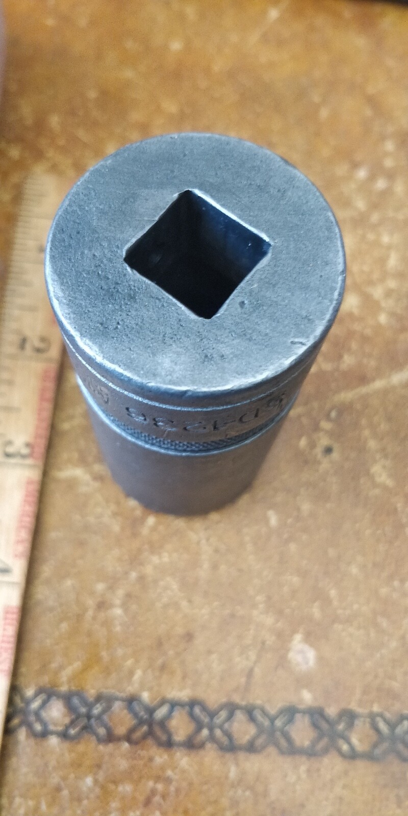 Vintage Armstrong Socket 1/2″ Drive, Size 1-1/8″, 12-Point, SD-1236 🇺🇸 – Older