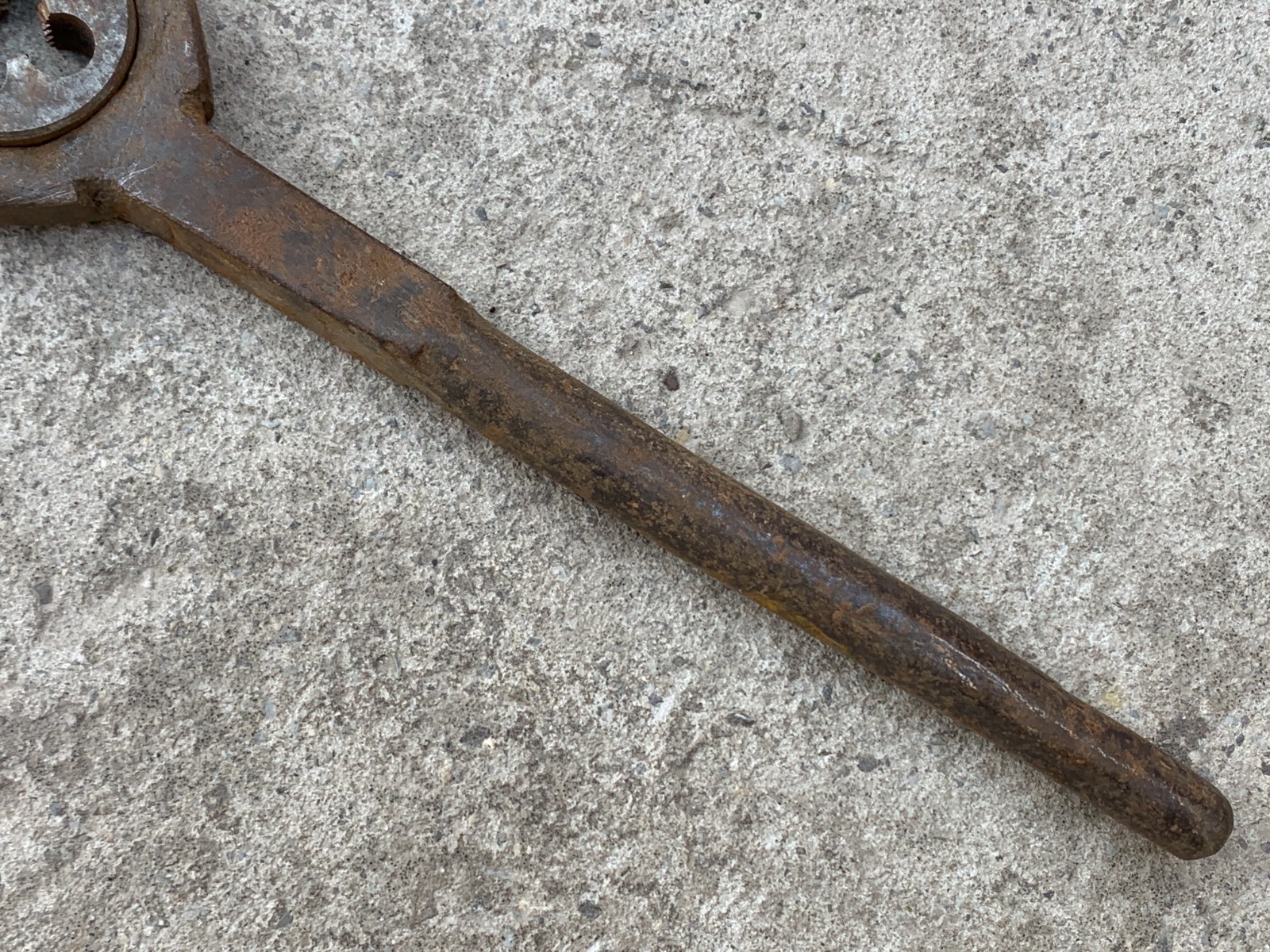 Vintage Threading Die Stock Holder / Soviet Old Hand Tool / Made in USSR.