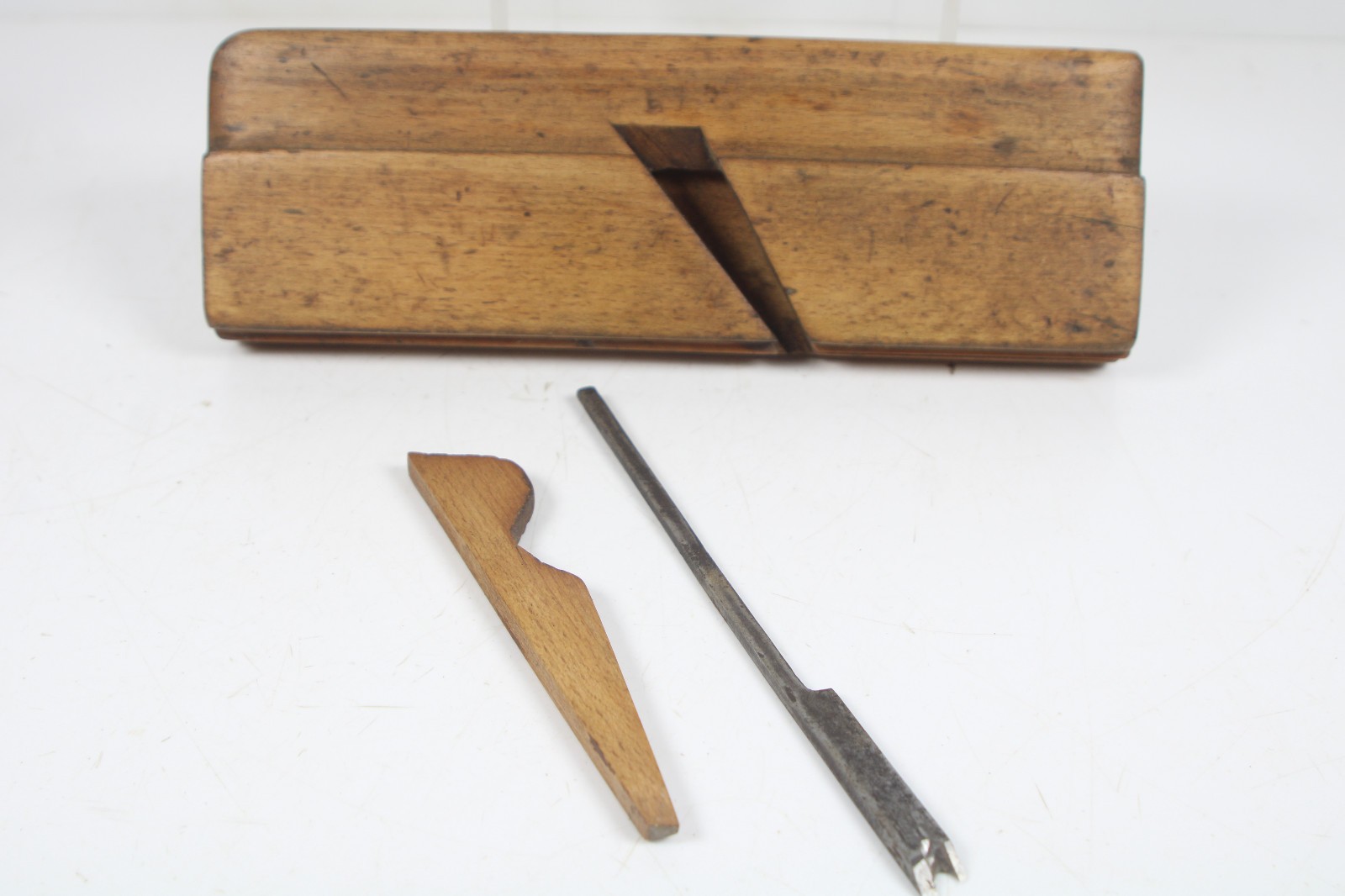 Antique Vintage Union Factory-Chapin Stephens 1/4″ Bead Moulding Plane Inv#CS88