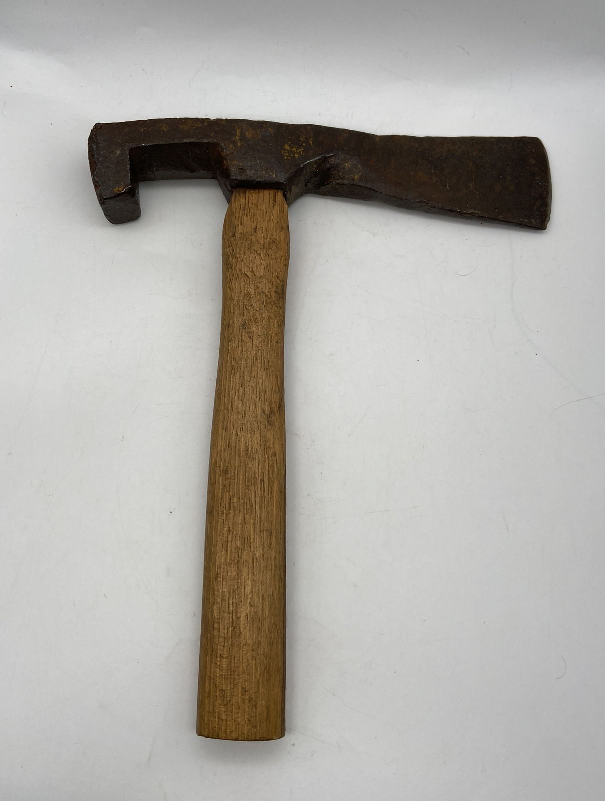 Antique 19th Century Carpenter’s Roofing Hammer Axe Hatchet 11.5”