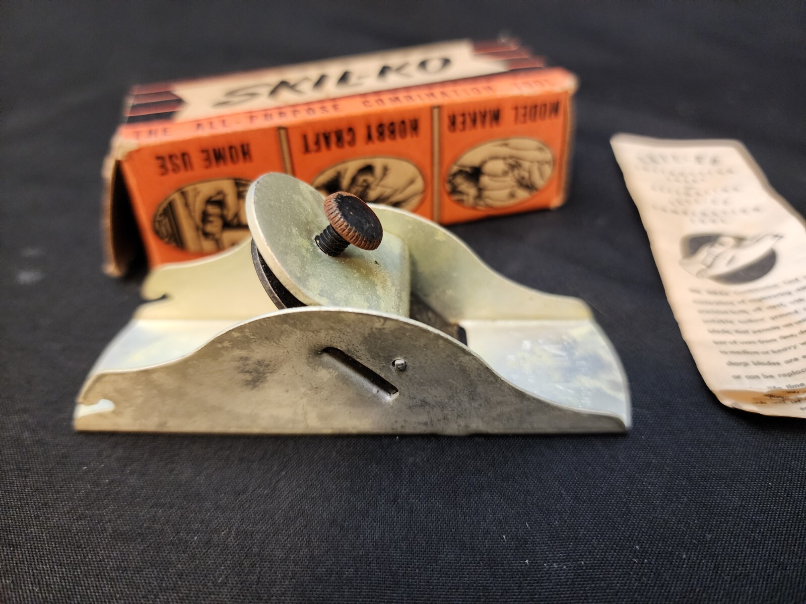 Vintage Skil-Ko Combination Tool Hand Thumb planer NOS Hobby Craft Models B16