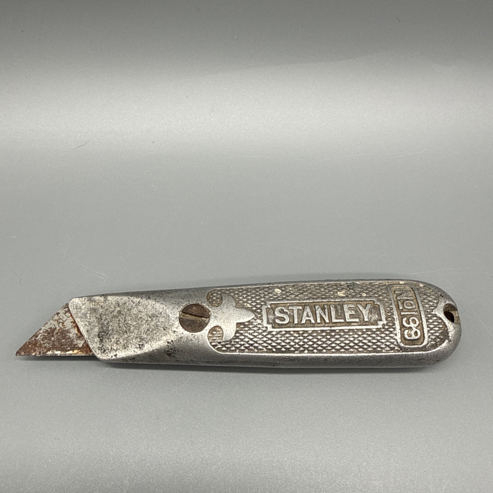 Vintage Stanley No. 199 Fixed Blade Utility Knife Box Cutter Tool Made in USA