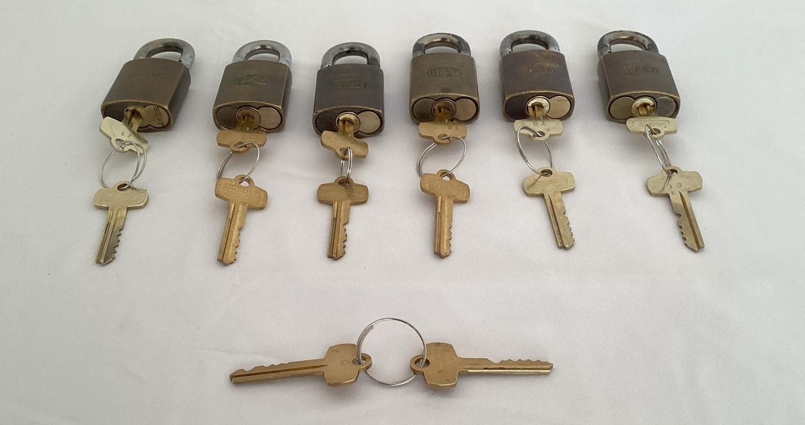 6 Best Padlock Keyed Different with Master and Control Key