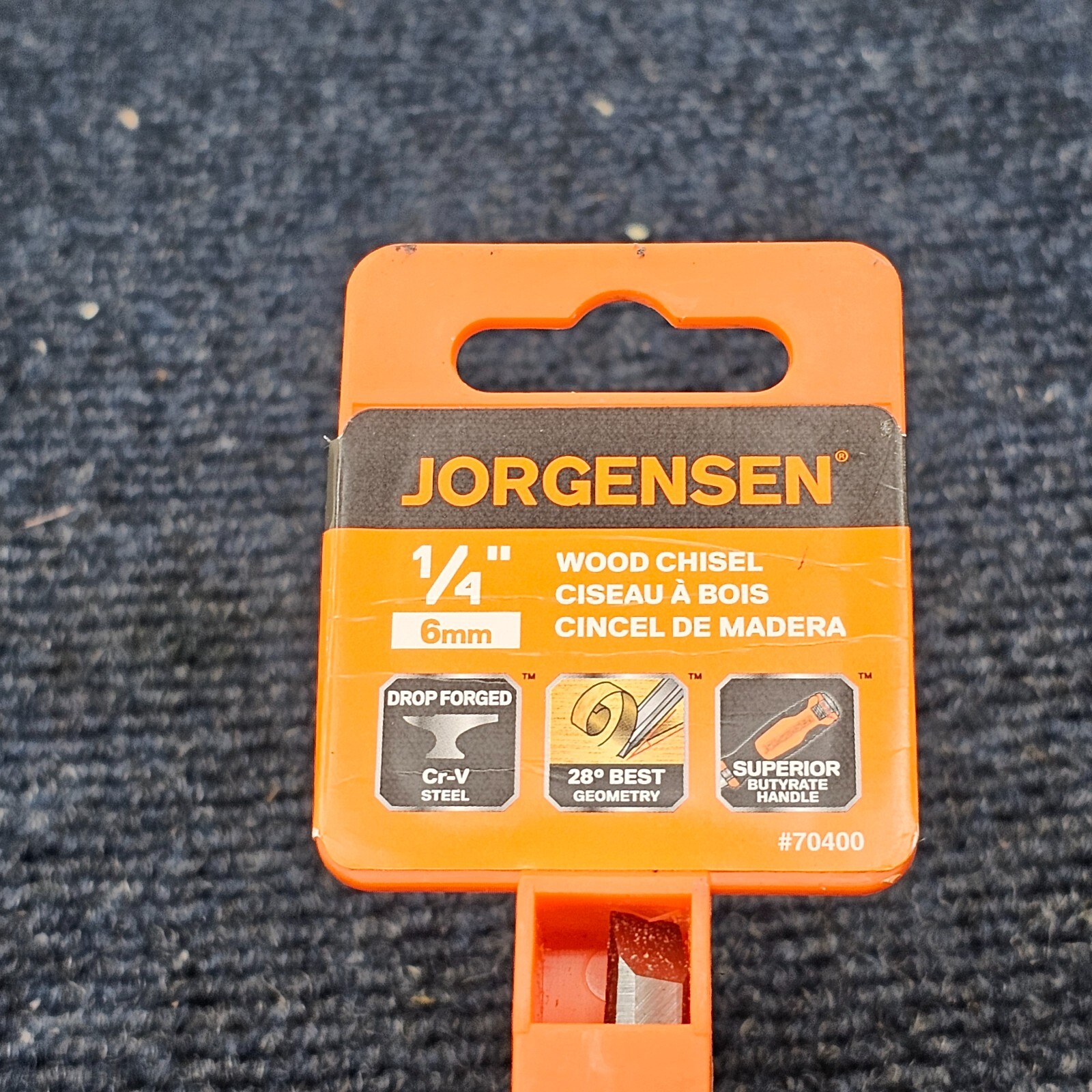 (QTY 2) Jorgensen 70400 1/4″ Wood Chisels