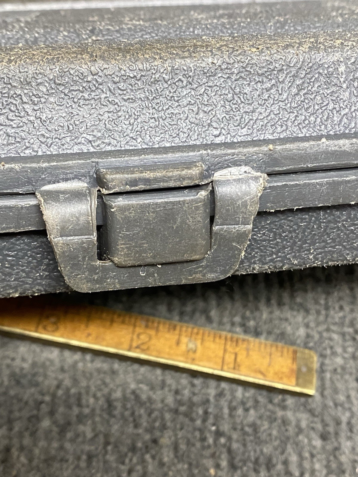 Vintage Craftsman 1/4” Dr Socket Set Case Only Crown Logo Permanex Case USA