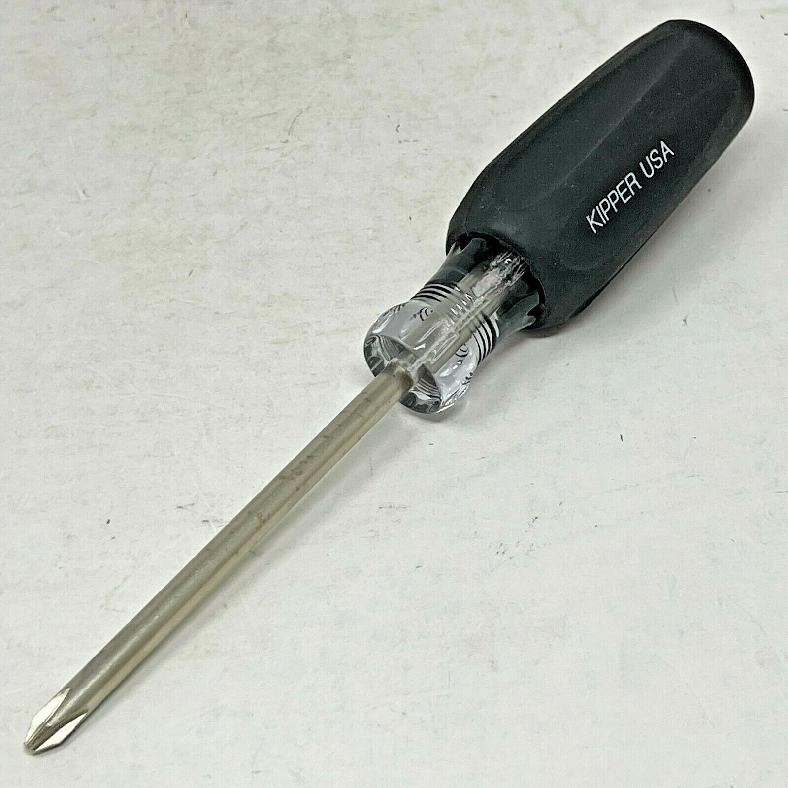 Kipper Tools P2 1/4″ Phillips Head Screwdriver 4″ (9″ L with handle) Made in USA