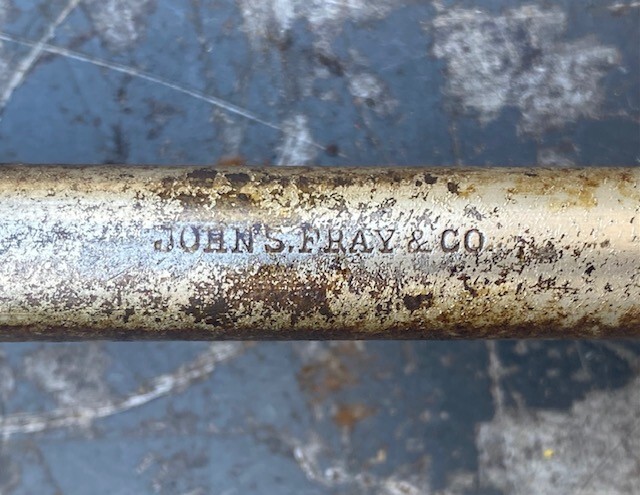 Vintage John S. Fray & Co. Auger Bit Brace Hand Drill No. 622