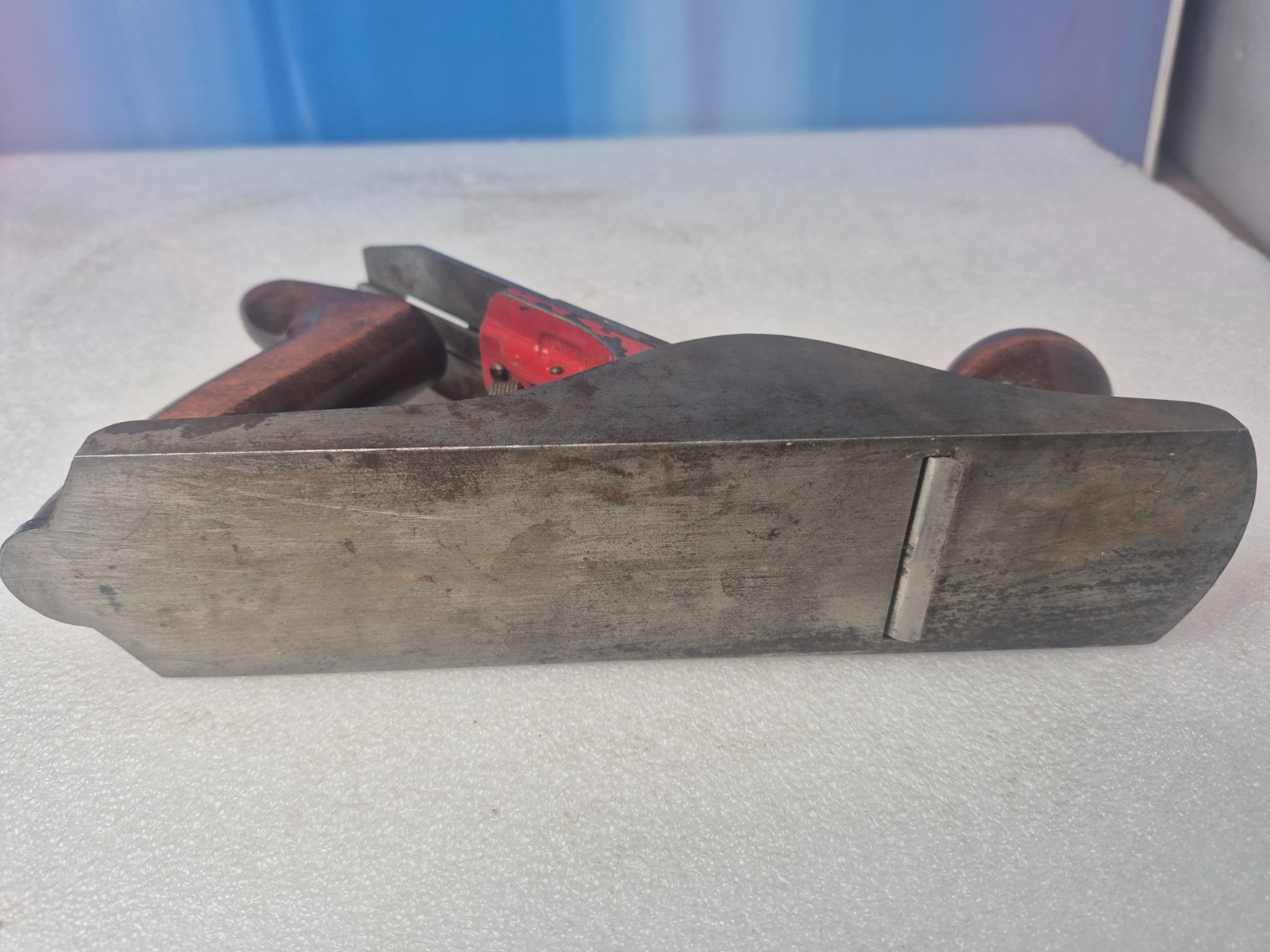 Vintage Craftsman 9″ Hand Plane with Early Blue Oval Logo 3CBB