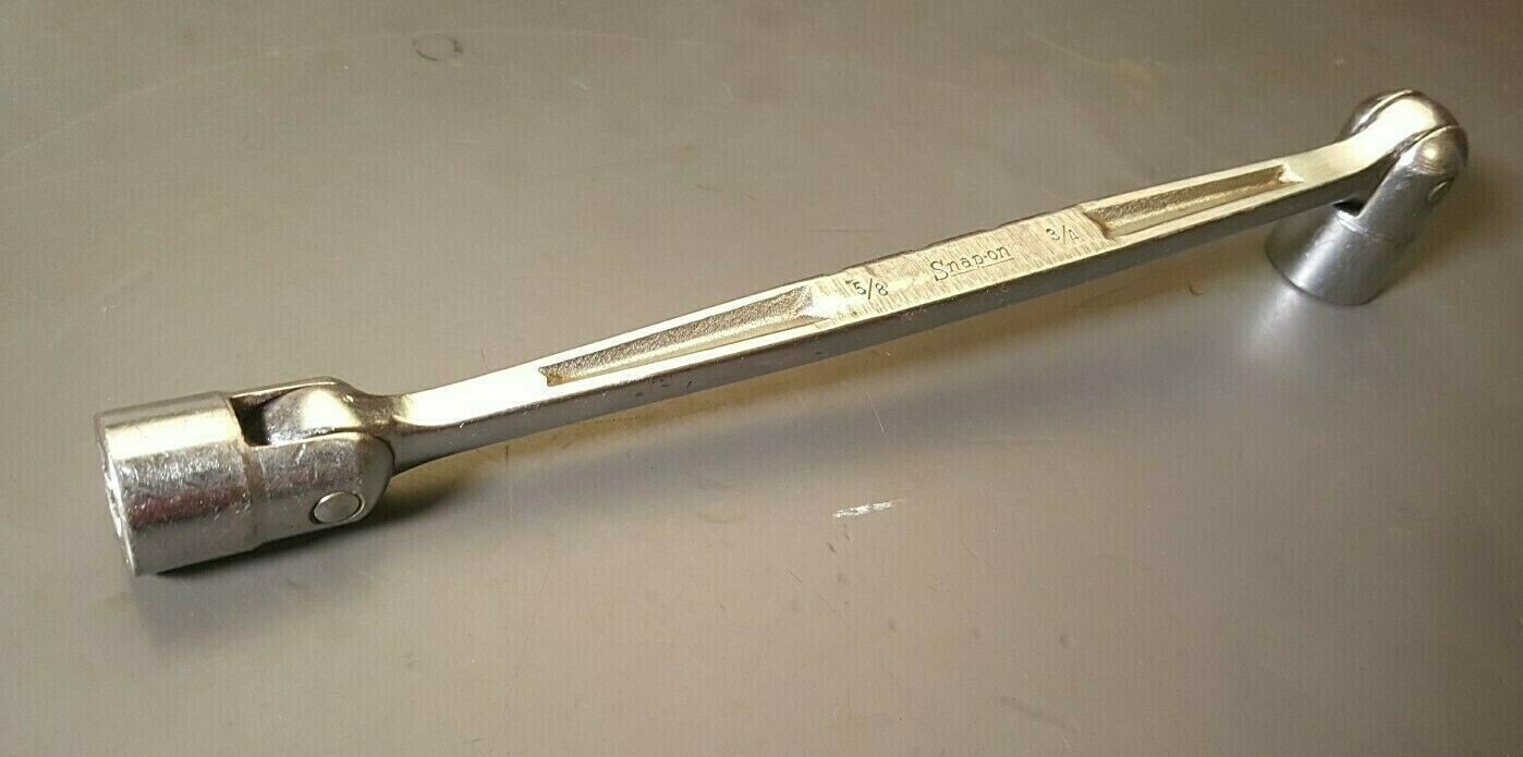 Snap-On USA FH2024B 5/8 – 3/4″ 12 Point Box Wrench Double Flex Head Flank Drive