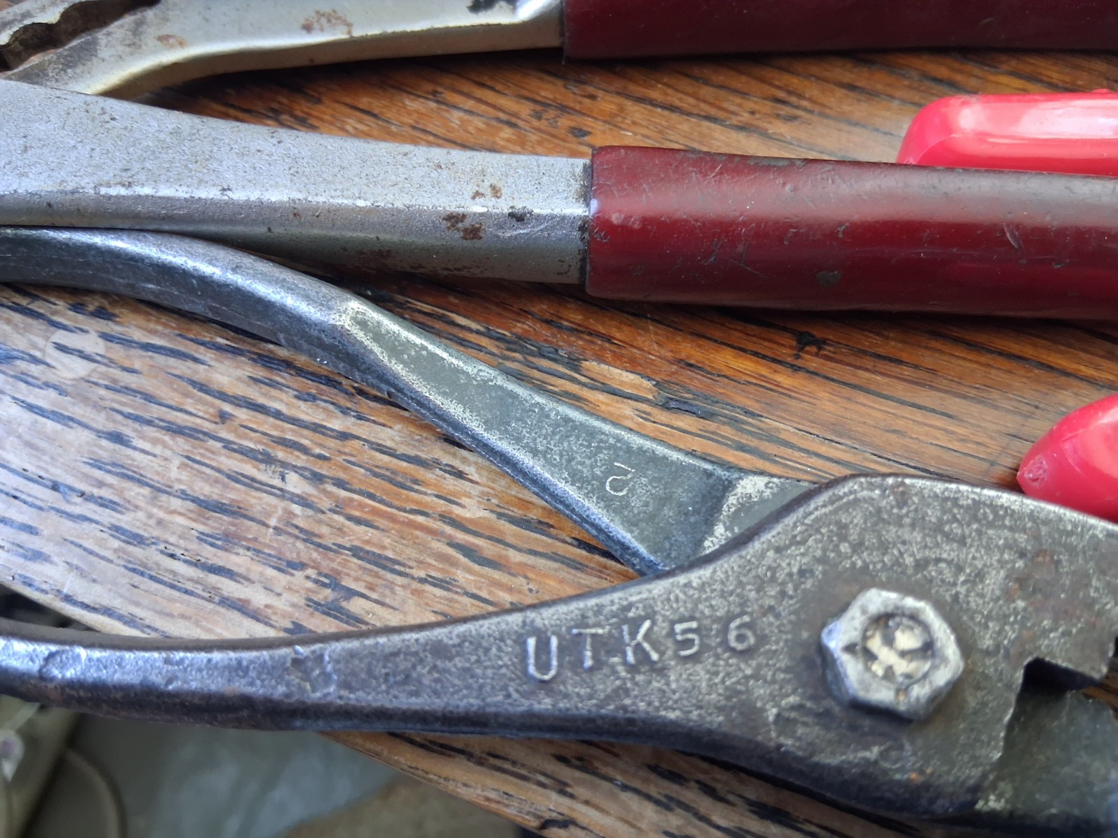4 Vintage Multi Purpose Adjustable Hand Pliers Hammer Wrench Multifunction Tools