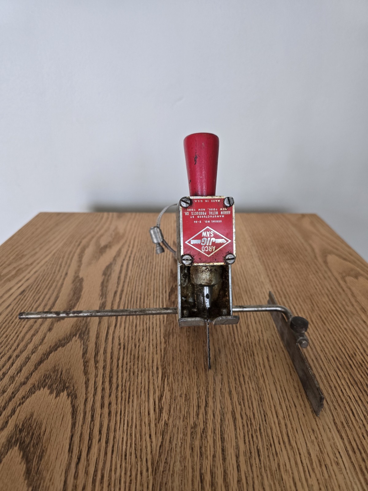 Vintage ARCO Jig Saw Drill Attachment Arrow Metal Products Co. Rare 1940s USA