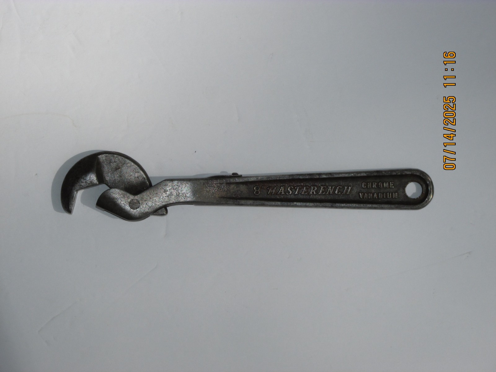Vintage Heller Bros. Self Adjusting 8″ MASTERENCH PATENTED Horse Logo USA