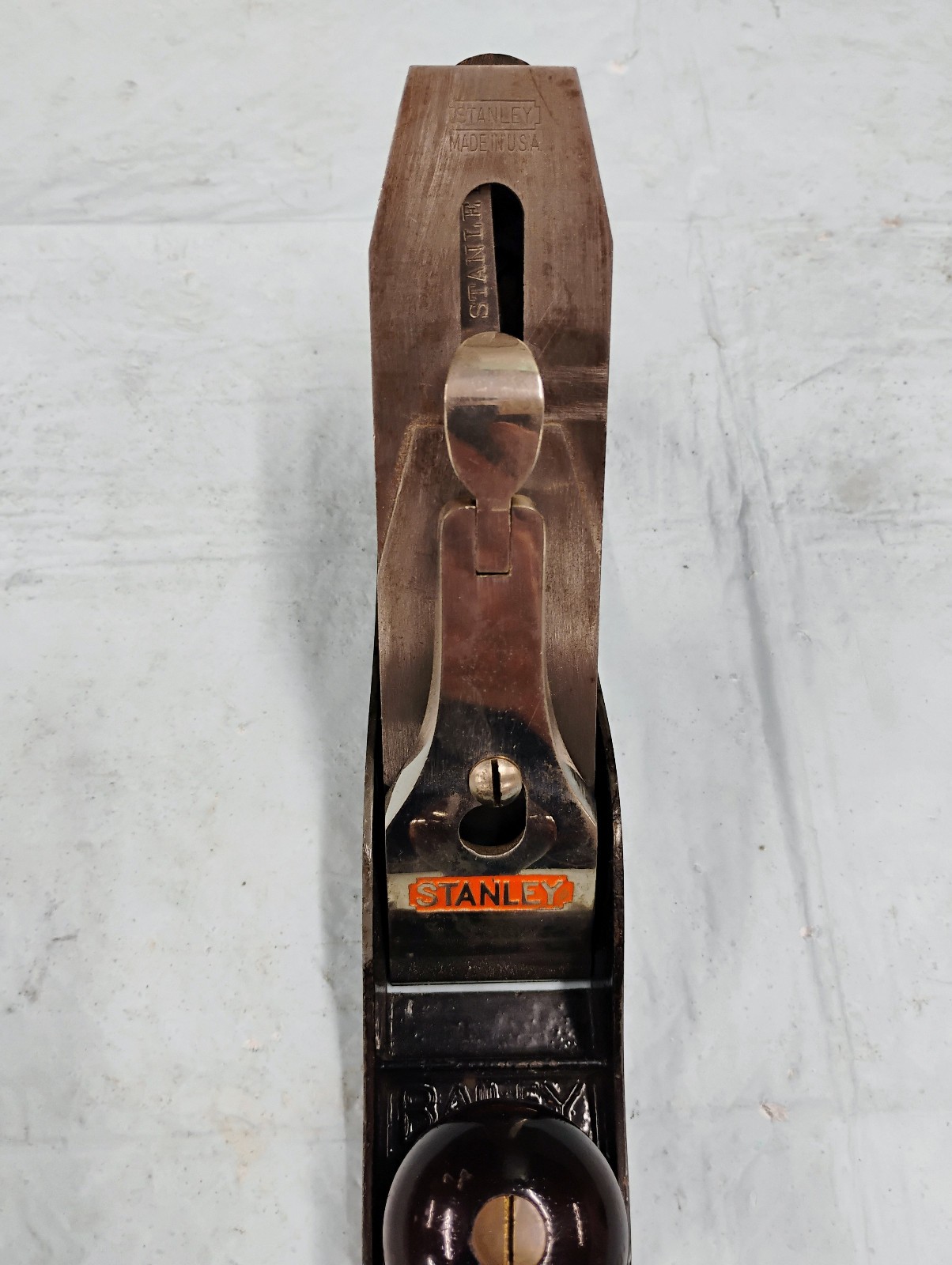 Stanley Bailey No 3 Hand Plane Type 19 – Correct Iron & Chip Breaker (inv101)
