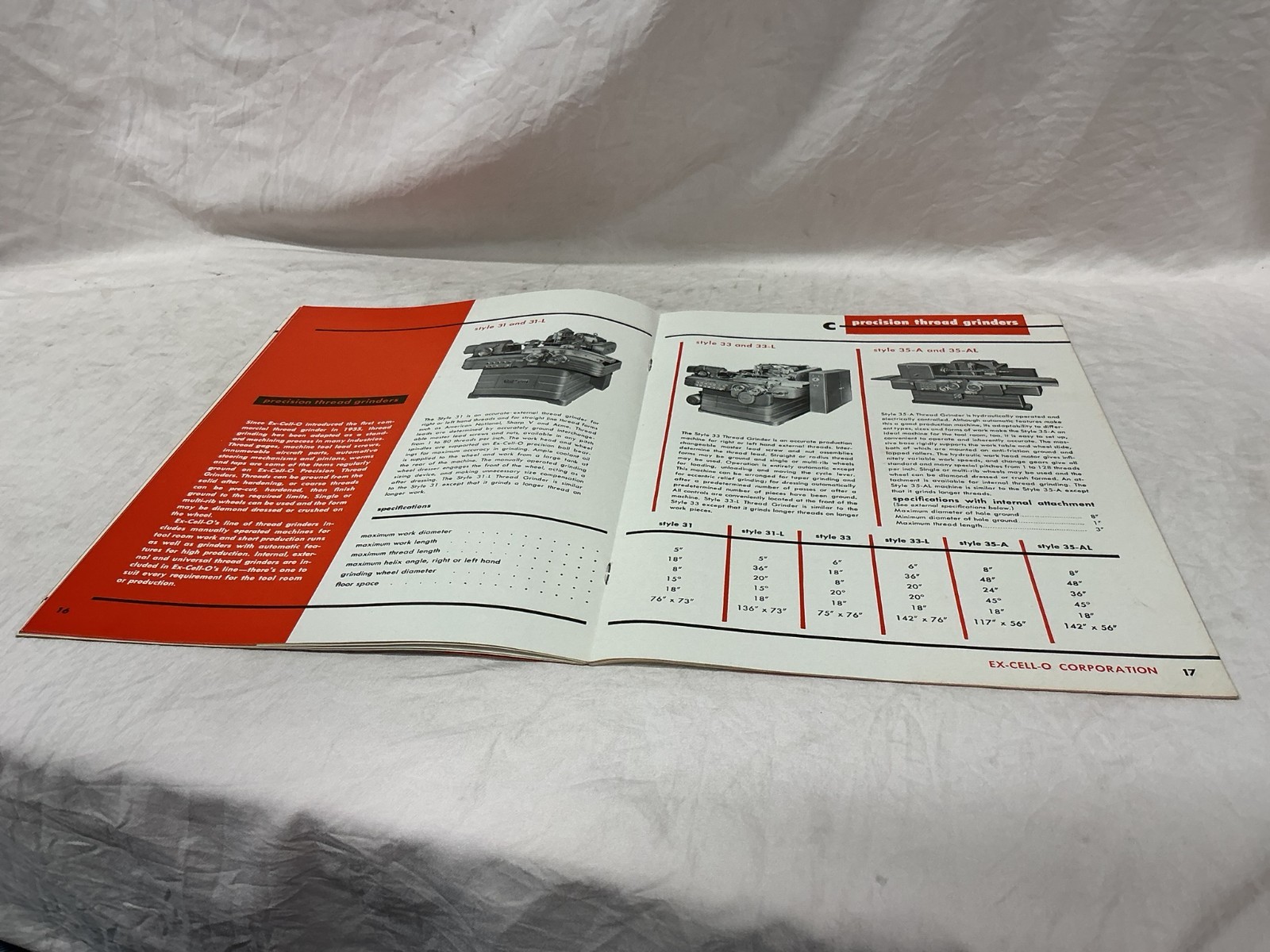 Vintage Ex-Cell-O XLO Corporation Dairy Equipment Pure-Pak Catalog #27281 B