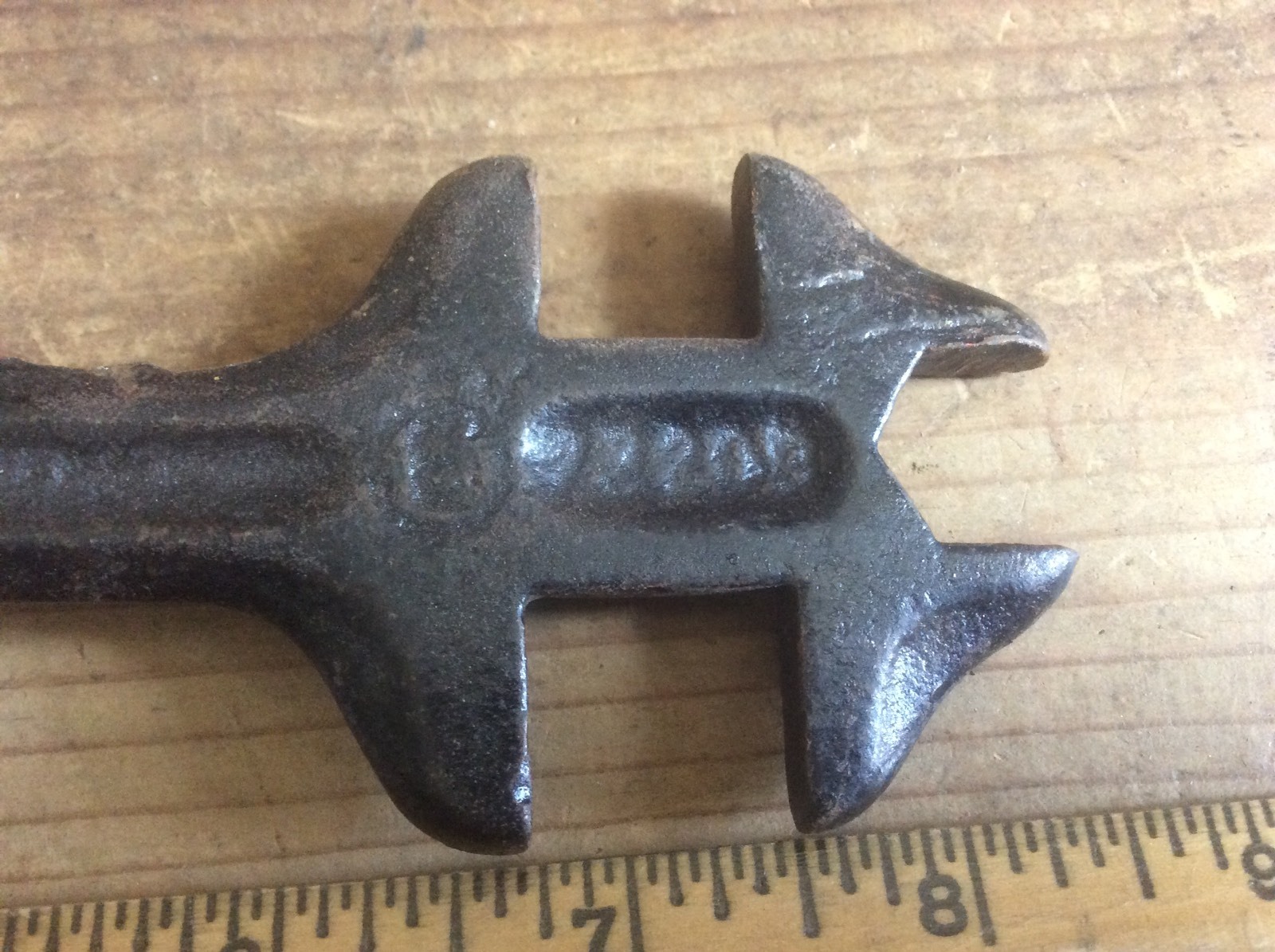 Early Eberhard Buggy Carriage Or Auto Tool , Antique