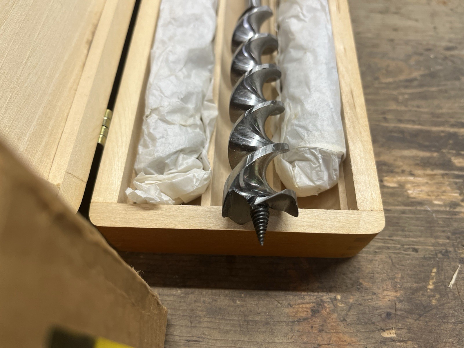 Russell Jennings Auger Bit Set Brand New in Original Box Never Used