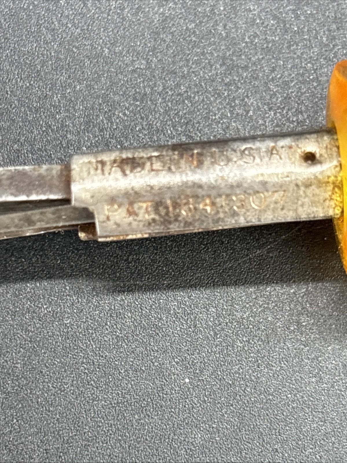 Vtg Upson Bros Hold-E-Zee Phillips Screwdriver RP1 Screwholding Spring Loaded