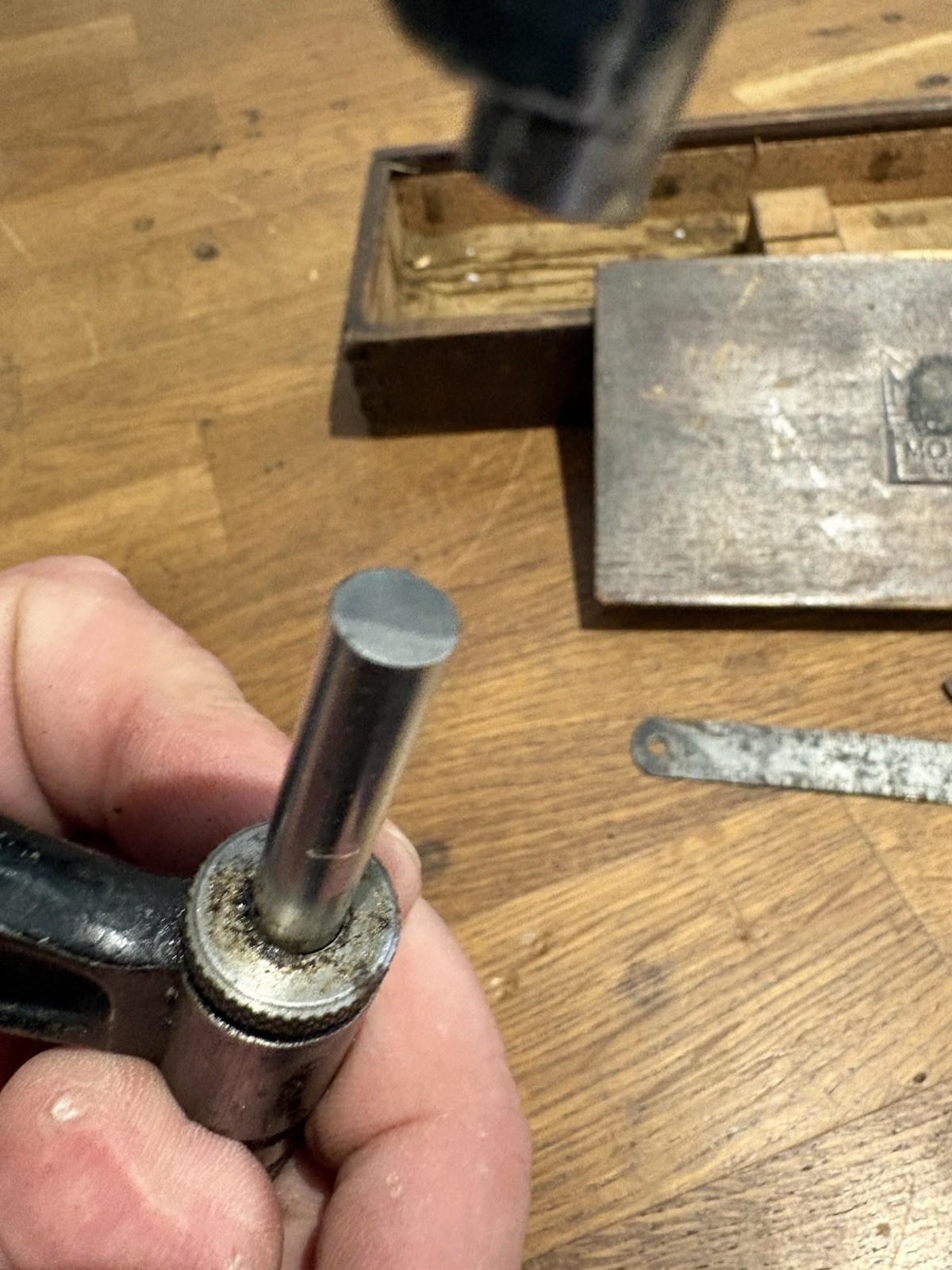 Vintage Moore And Wright No965 , 1-2” Boxed Micrometer