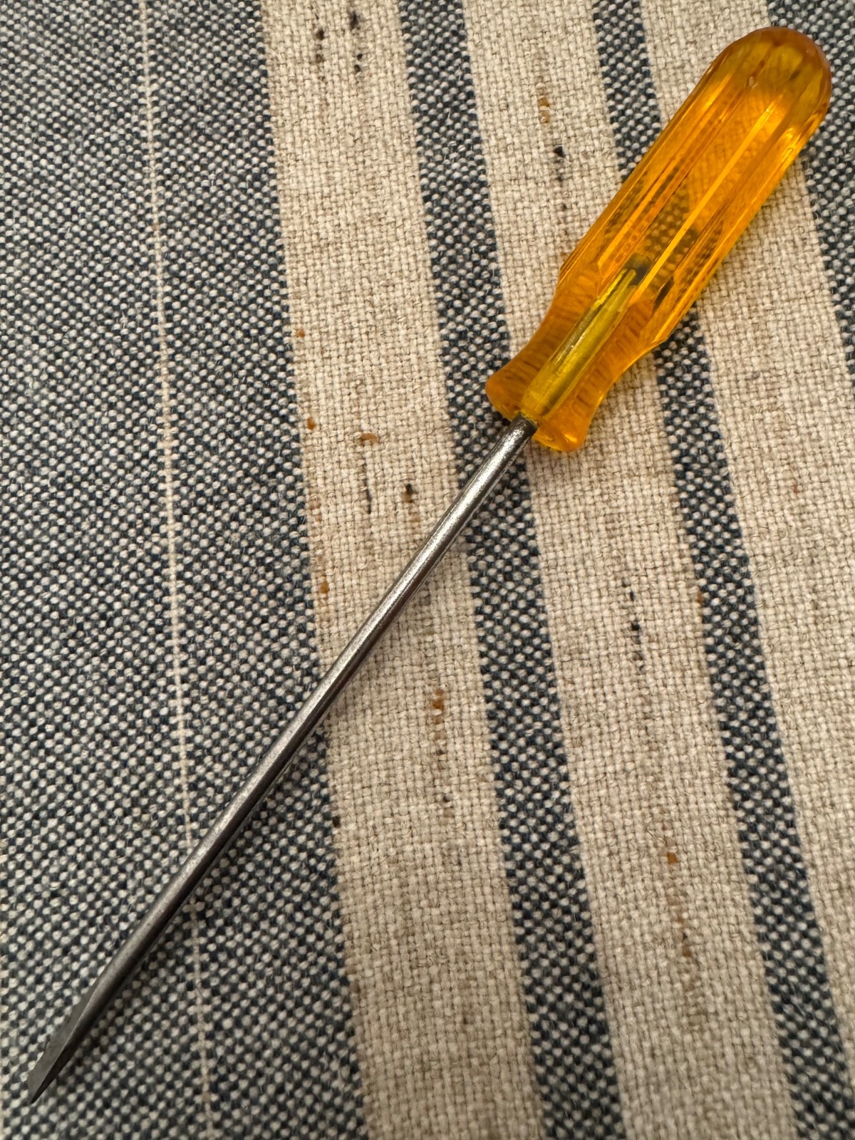 Xcelite Straight Cabinet Blade Screwdriver Round Shank R3166 – Made in USA