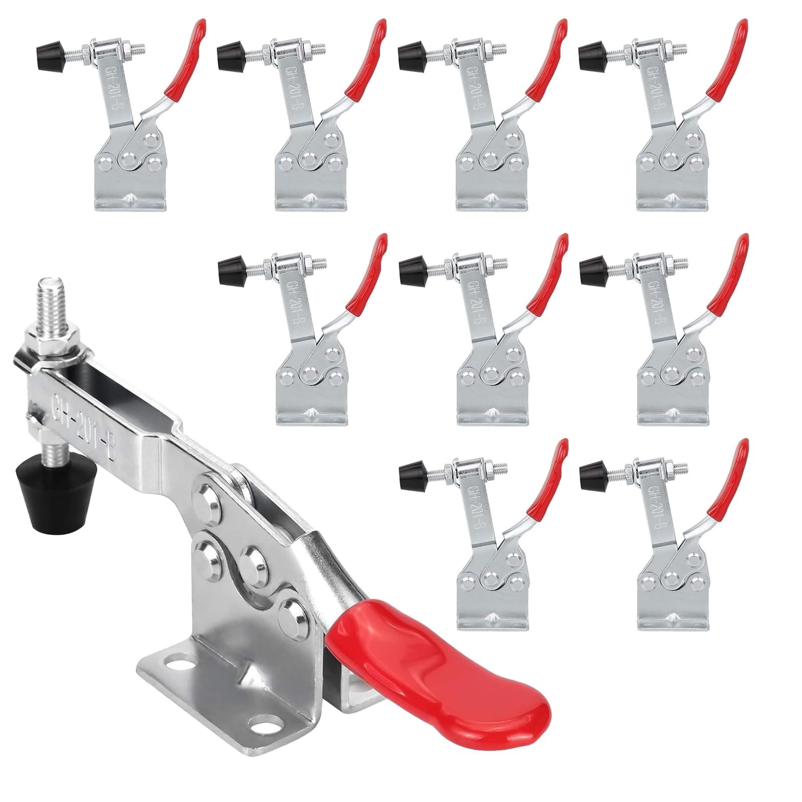 10 Pack Toggle Clamps, Hold Down Clamp 220Lbs Holding Capacity Quick Release …