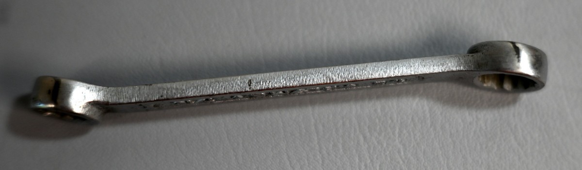1940s Vintage PLOMB 7/16″ & 1/2″ Pebble Style Box End Wrench 1125 x 12 Pt USA