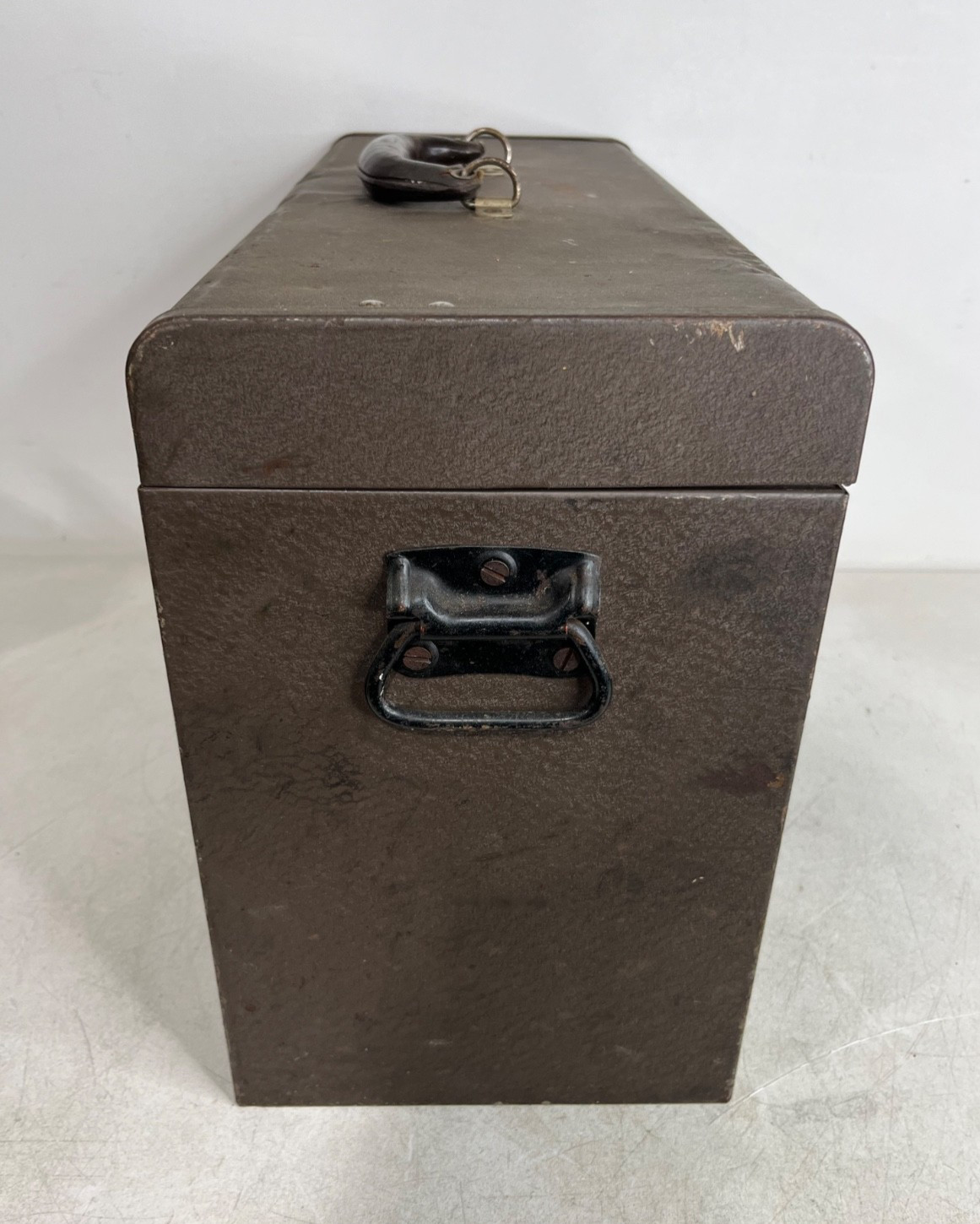 Vintage Kennedy Kits Style 520 Machinist Tool Box – Brown Wrinkle 7 Drawer USA