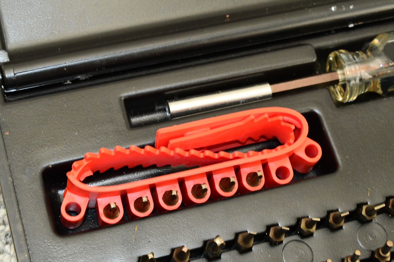 Credo Multi Bit Screwdriver Set USA w/ Case Star, Philips, Flat Head Driver VTG