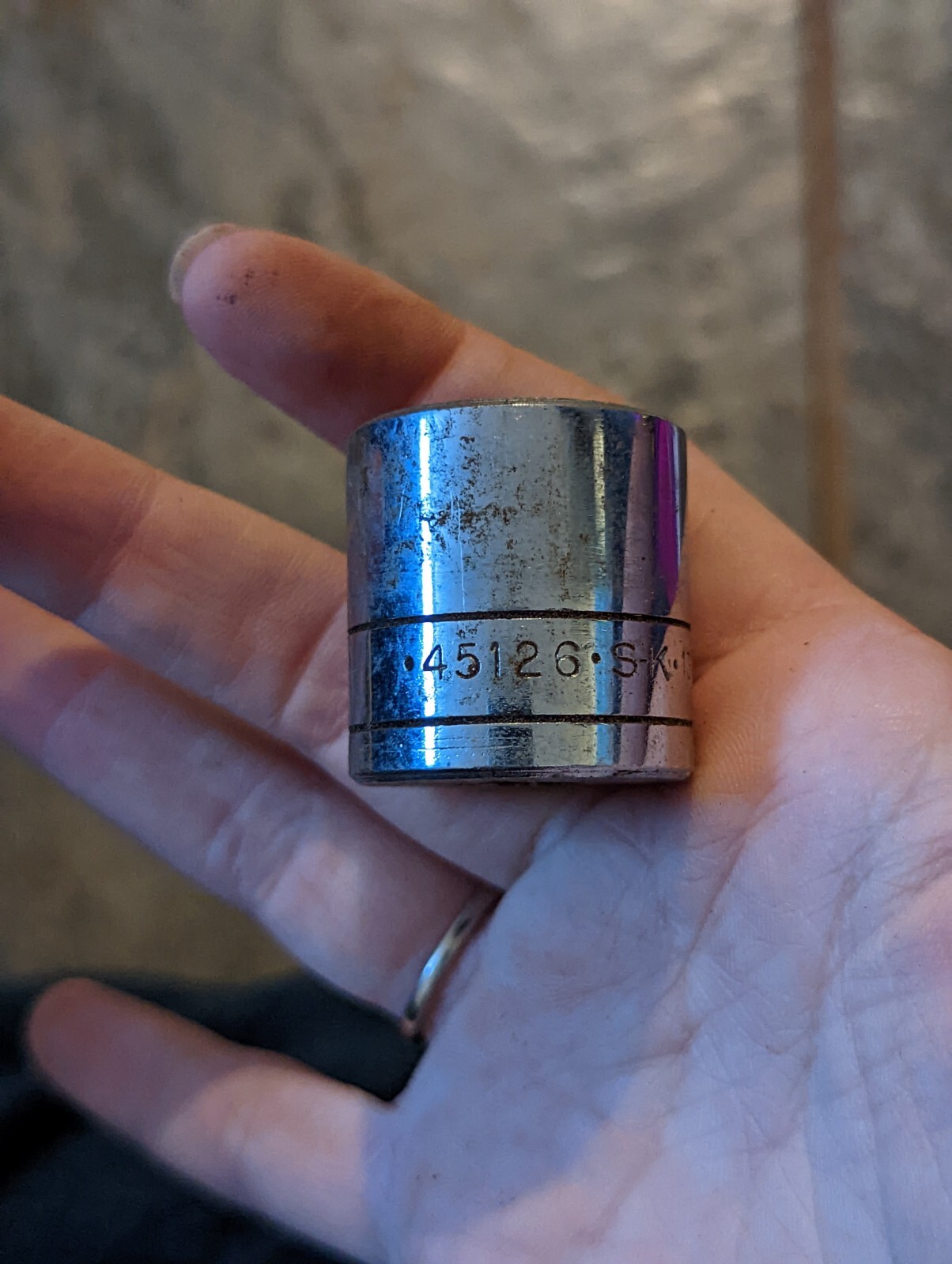 Vintage S-K Wayne 45126 13/16” 12 Point 3/8” Drive Socket