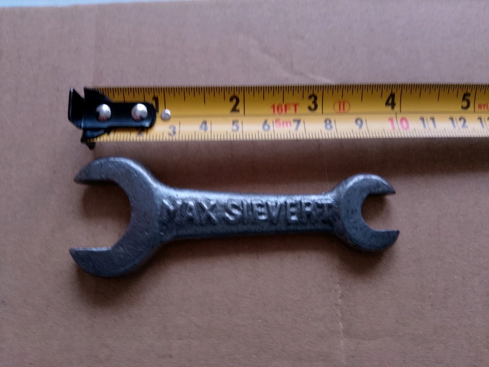 ANTIQUE VINTAGE MAX SIEVERT NO 471 SPANNER WRENCH