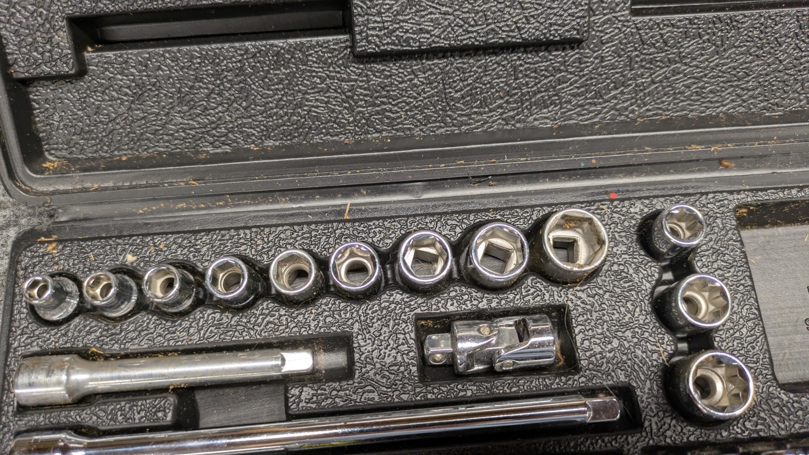Stanley 86-907 Workmaster USA 1/4″ Drive SAE & Metric 25 Piece Socket Set