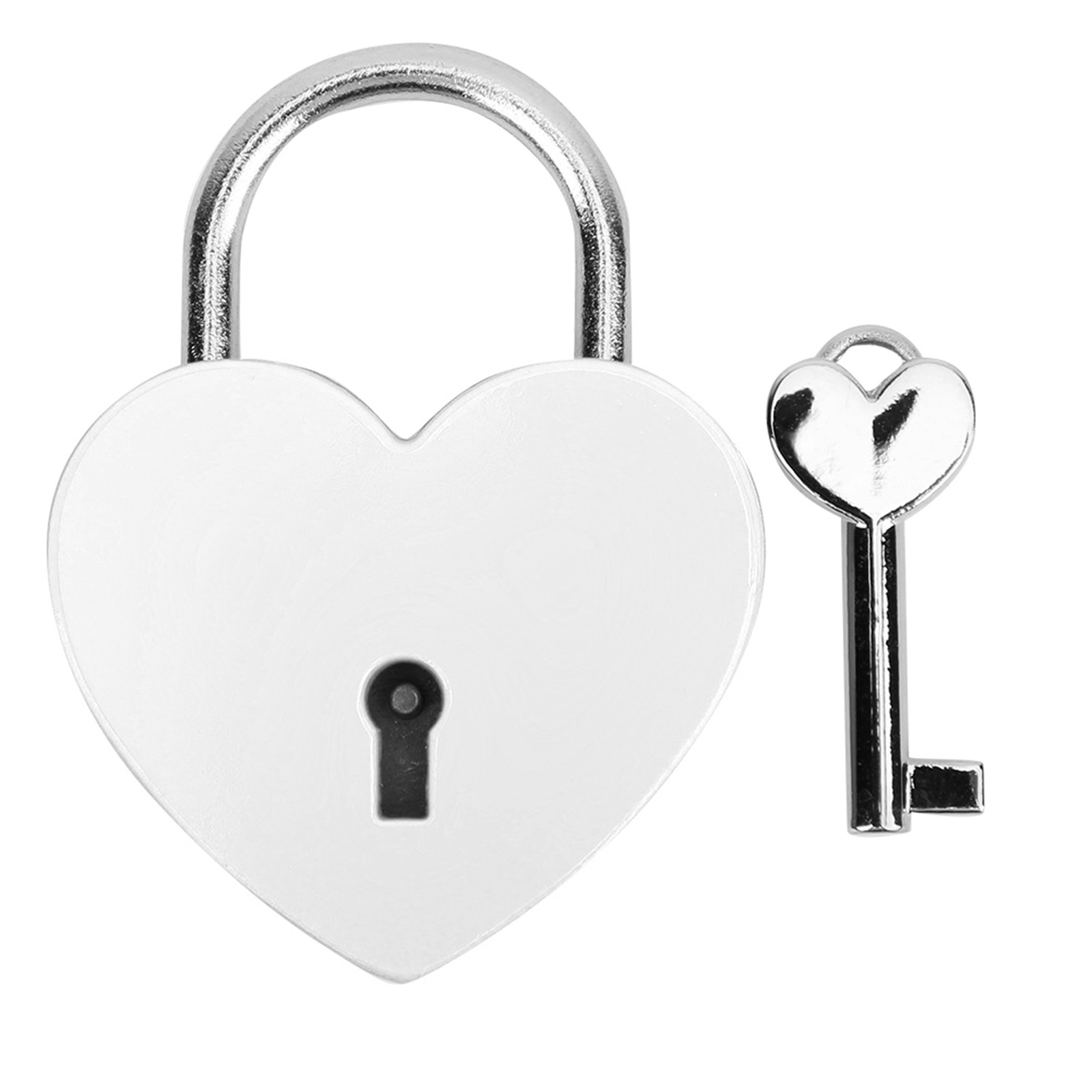 Colorful Heart Lock Padlock For Household Supplies Easy To Use