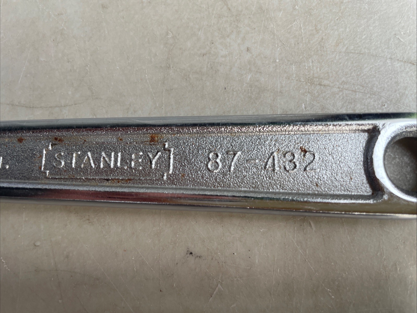 Lot Of 2 Vintage Stanley Adjustable Wrench 8” Models 87-368 & 87-432