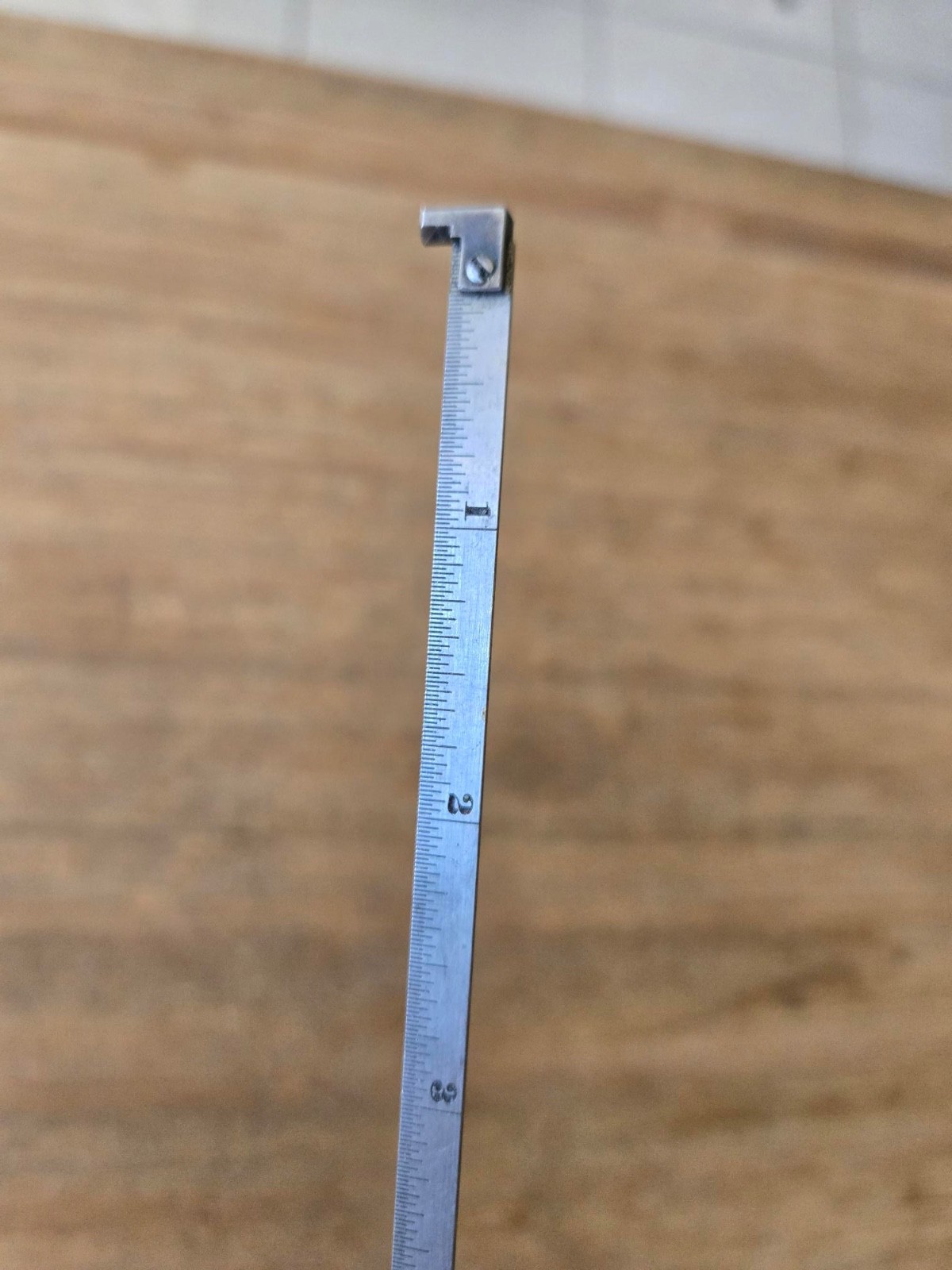 Vintage UNION Tool Co- Reversible Hook 12 inch Ruler- Machinist Ruler- Tempered