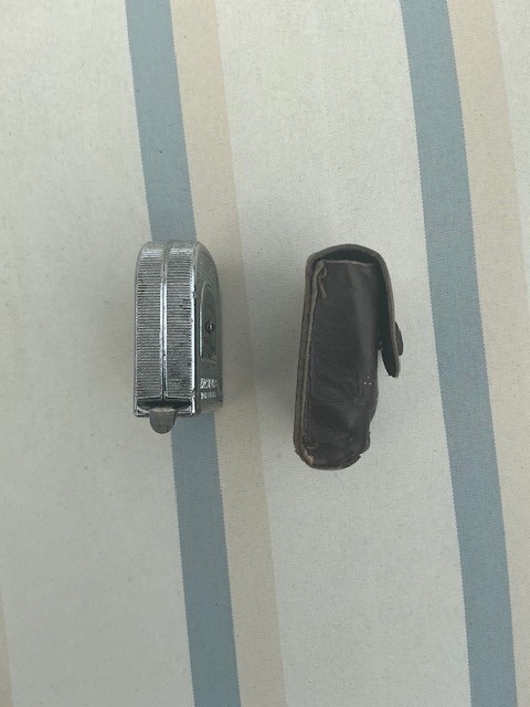 Curetti Gross Inc. Vintage Tape Measure & case