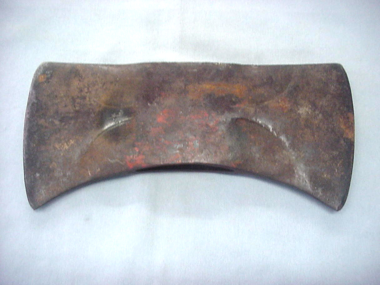 Vintage Falls City Kelly Works 4 lb. 3 oz. Double Bit Axe With Phantom Bevels