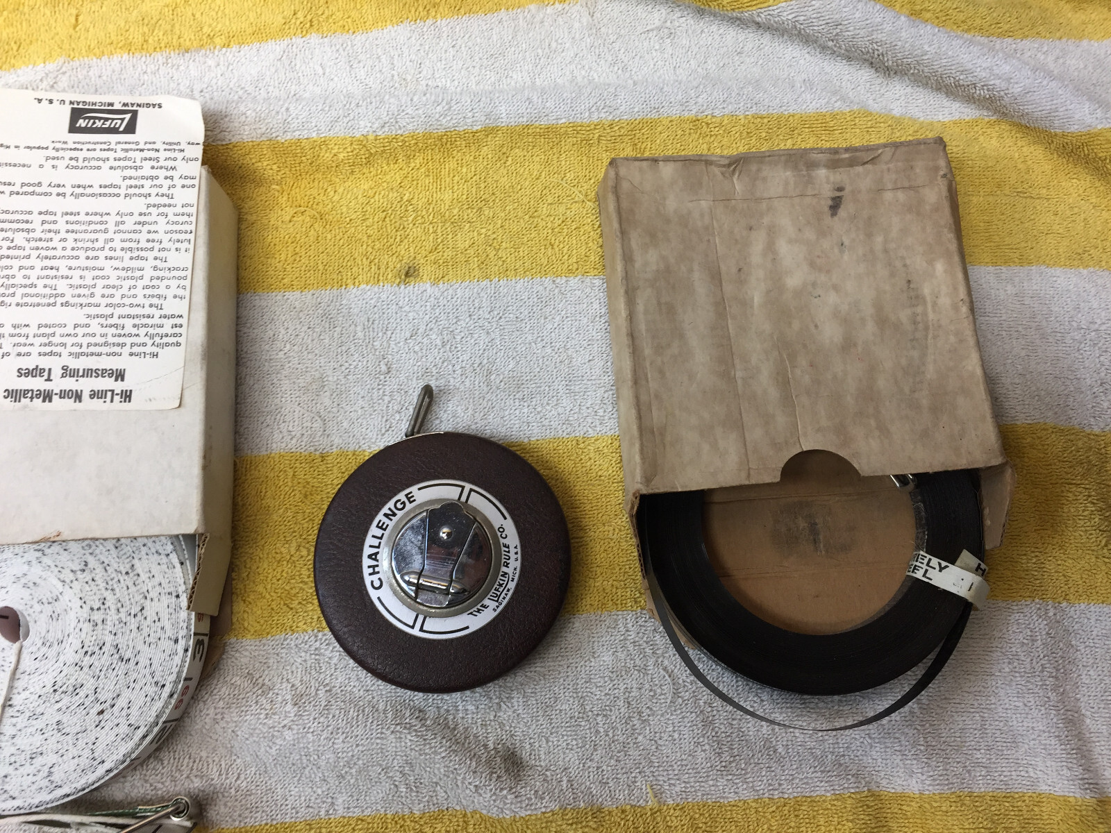 Vintage Lufkin Rule Co & Other Tape Measure lot free shipping