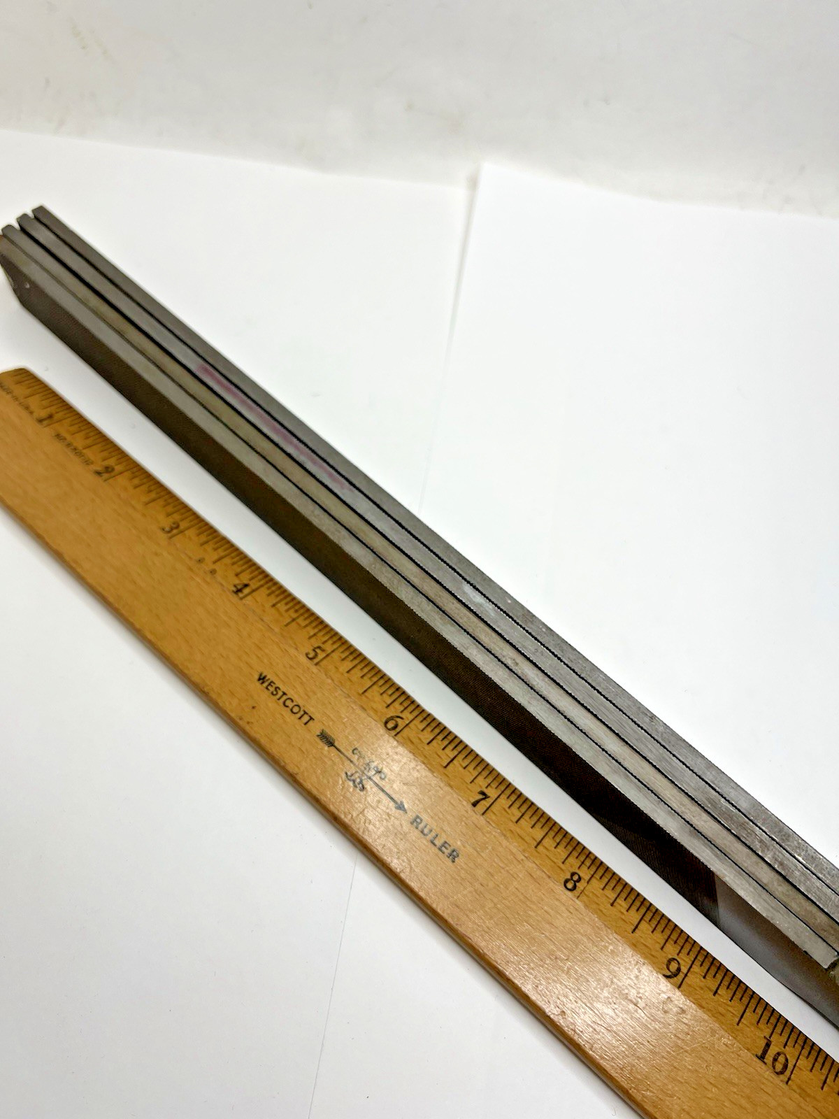 Vintage Lot of (4) Bell System Simmonds Flat File Files Set 47 X 121 Made in USA