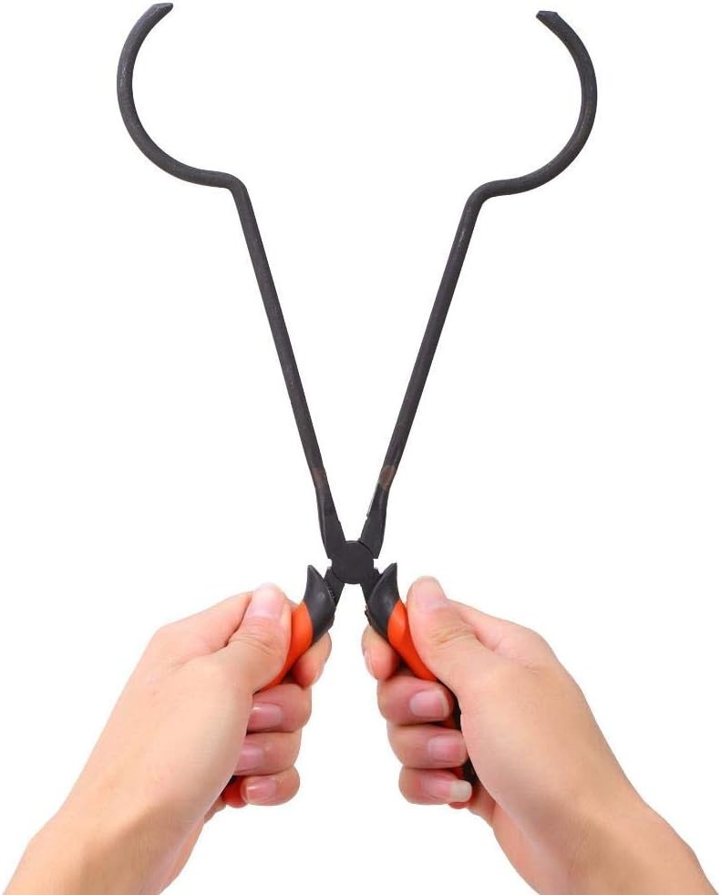 13″ Steel Crucible Tongs for Safe Gold Melting – Jewelry Making Tool