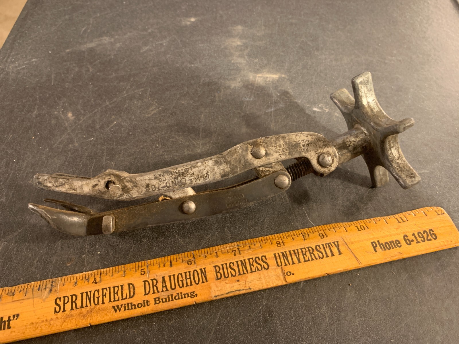 KD K-D 700 Ford Flathead Steel Valve Spring Compressor NAIL FOR PIN vintage used