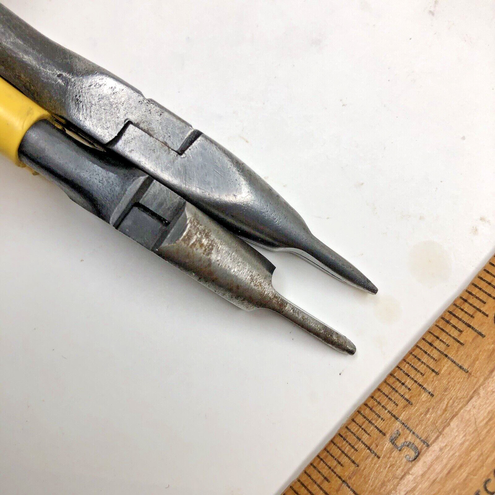 (2) Utica R-2291 & Klein D-2291 Tools Precision Thin Needle Nose Pliers (USA)