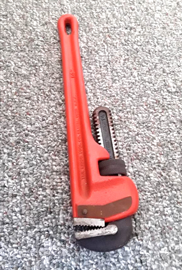 Ridgid 14″ heavy duty pipe wrench