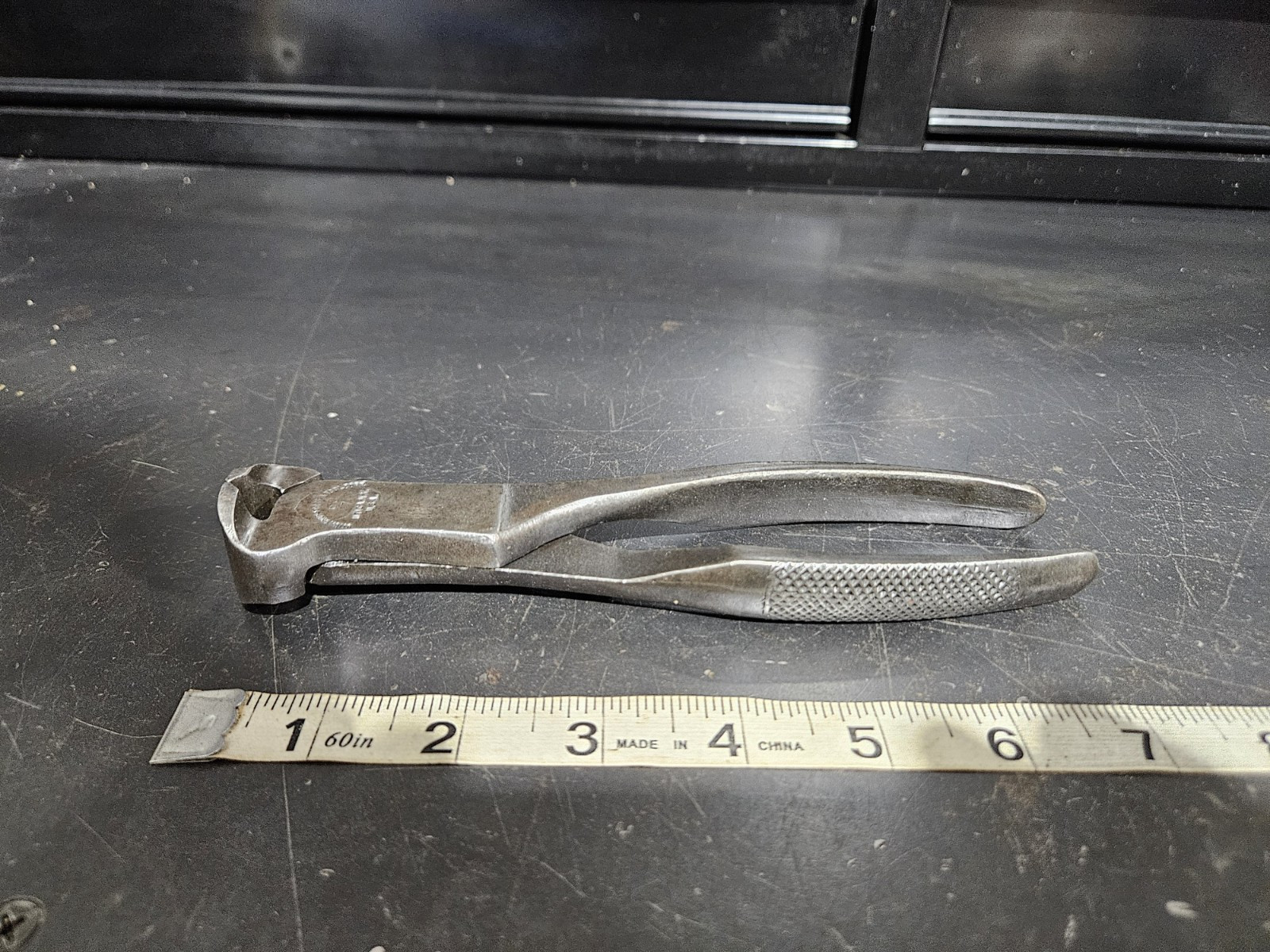 VINTAGE UTICA TOOLS No. 60-7 END CUTTING NIPPER PLIERS