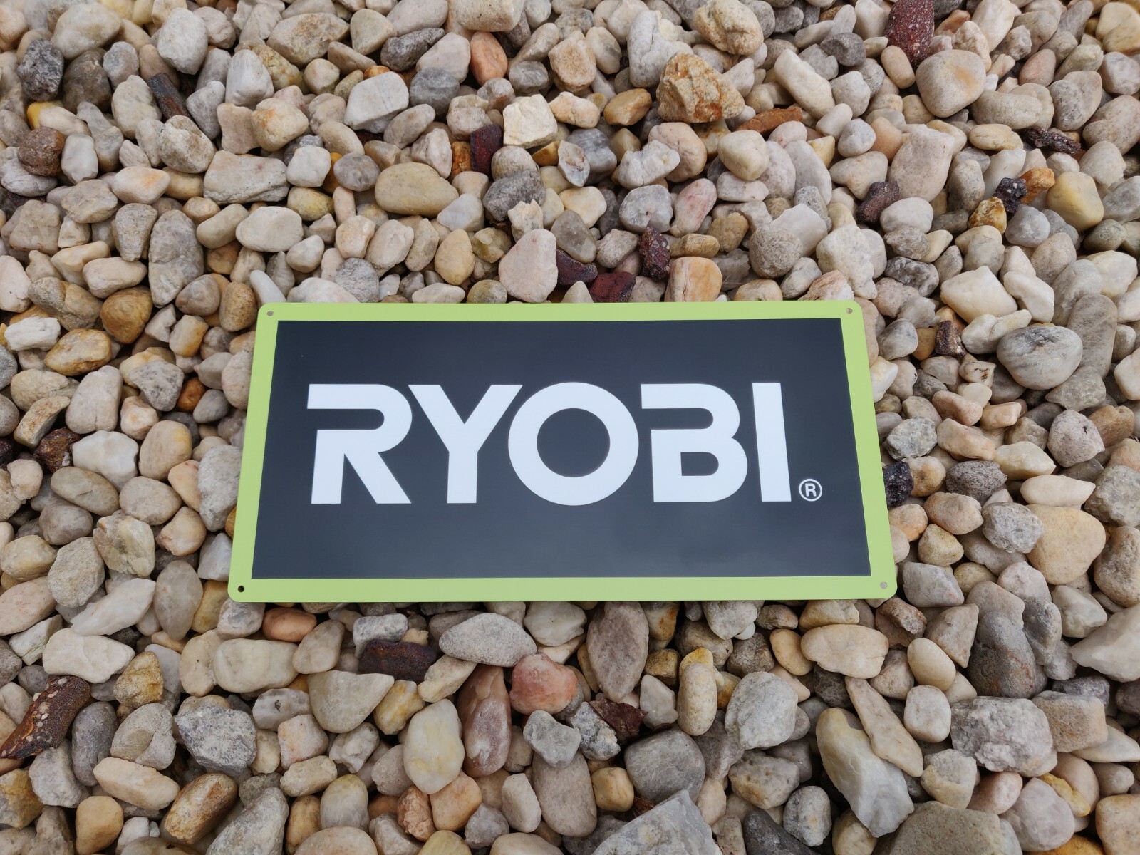 Ryobi Power Tool Metal SIGN Cordless Drill Work shop Garage 6×12 50207