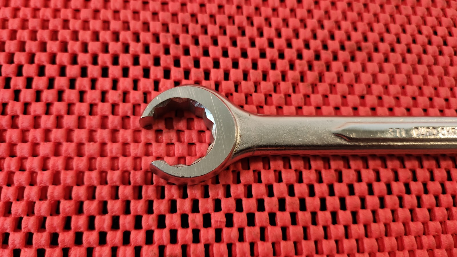 MADE IN THE U.S.A. DURO CHROME FLARE WRENCH #371, 3/4″ & 1″, EXCELLENT COND. USA
