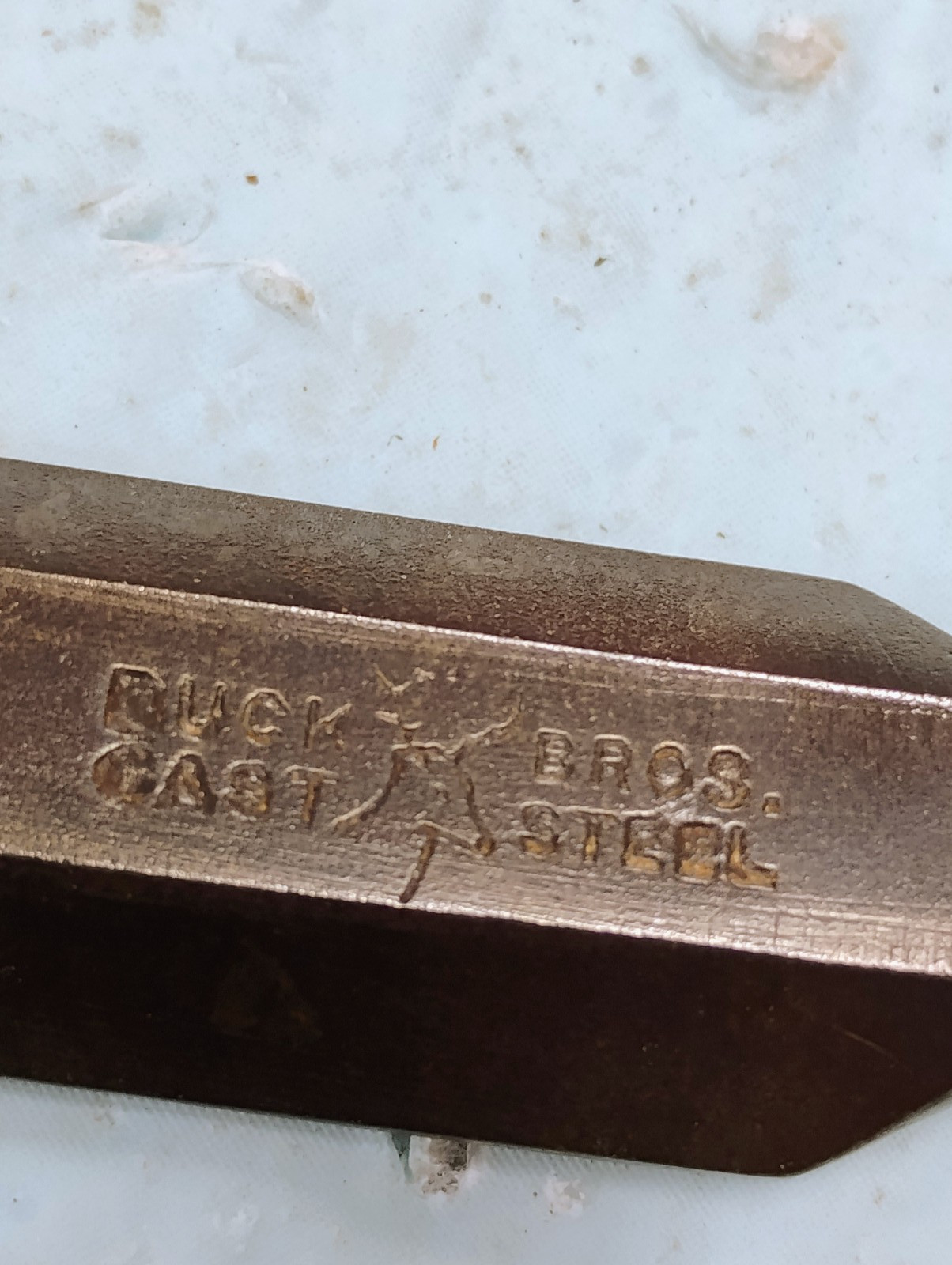 Lot Of 3 Buck Bros Socket Chisels With Handles 1 1/8-” 1″ &-3/4″